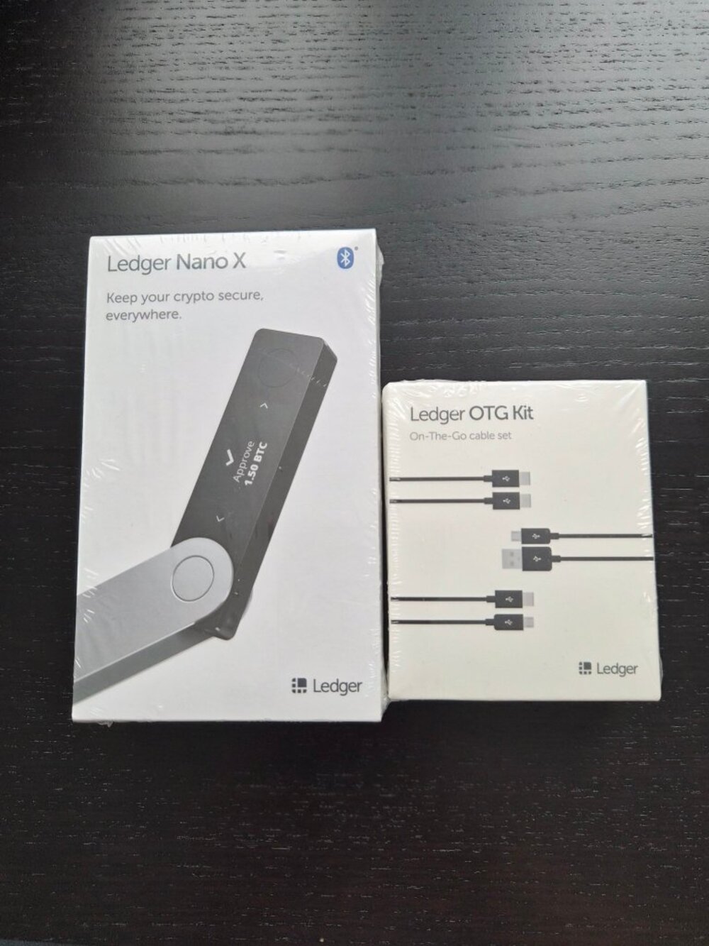 Ledger Nano X + OTG Kit Bundle — New & Sealed
